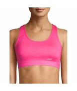 Avia Wirefree Strappy Sports Bra Size SMALL Fuchsia Medium Support New - $21.22 CAD