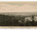  Hancock Maryland from Jackson&#39;s Hill in West Virginia Albertype Postcard  - $17.82