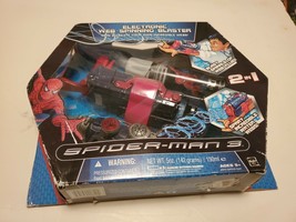 Spiderman 3 Electronic Web Spinning Blaster 2007 Hasbro New in box - $65.44