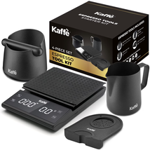 Espresso Tool Kit, 4-Piece Set – Digital Scale, Knock Box, Milk Frothing... - €61,56 EUR