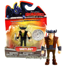 Year 2013 DRAGONS Defenders of Berk 3&quot; Figure Dragon Trainer SNOTLOUT with Axe - £23.58 GBP