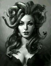 Haunted Ring Medusa Serpent Haired Goddess Petrification Love Sex Domination - £283.08 GBP