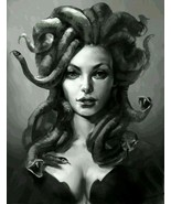 Haunted Ring Medusa Serpent Haired Goddess Petrification Love Sex Domina... - $492.37 CAD