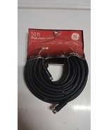 GE 50 FT. RG6 COAX CABLE 15.2 METERS BRAND NEW READY TO USE - £9.91 GBP