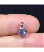 Lab Grown 2 Cts Oval Shape E/VS1 IGI CERTIFIED 14k White Gold Diamond Pe... - $13,478.46 MXN