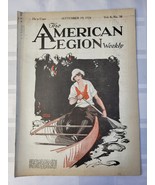 1924 THE AMERICAN LEGION WEEKLY MAGAZINE PAPER USA ANTIQUE BOOK SEPTEMBE... - €21,59 EUR