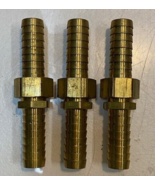 3 Quantity of Garden Hose Barb Couplings 5-1/8&quot; L 20mm Thread 16mm ID (3... - $29.99