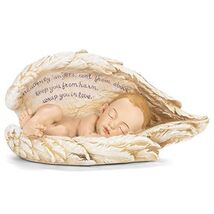 Joseph Studio 4.25 Inch Tall Sleeping Baby in Wings Figurine - $37.99