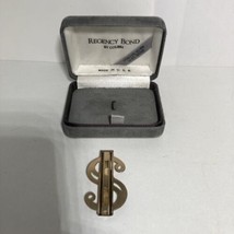 14K &amp; Sterling Silver Colibri Dollar Sign $ Money Clip Regency Bond Original Box - £138.46 GBP