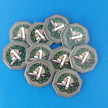 7 Wonders 10 Military Defeat -1 Conflict Tokens Replacement Game Piece V... - £2.35 GBP