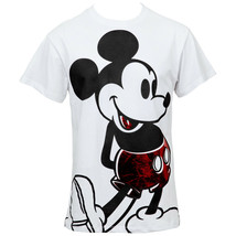 Mickey Mouse Golly Expression Pose T-Shirt White - £28.04 GBP+