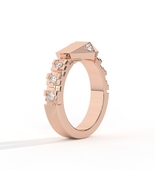 Rose Gold Plated Silver Ouroboros Snake CZ Ring For Women and Men Jewell... - £258.34 GBP