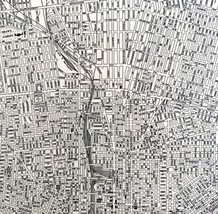 St Louis City Map 1935 Missouri Antique Atlas Street View 14 x 11&quot; LGAD99 - $55.30 CAD