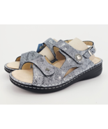 Finn Comfort Mello Barbuda Words Blue Womens EU 39 US 8 Leather Comfort ... - $259.79 CAD