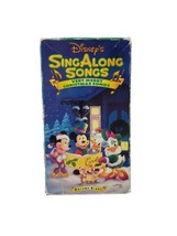 1997 Disney’s Sing Along Songs Very Merry Christmas Songs Volume 8 VHS Tape Kids - £5.49 GBP