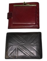 Lot of 6 Leather Wallets & Key Holders Mundi Ben Sherman Travel Princess Gardner image 4