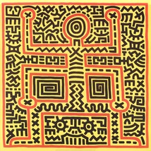 Keith Haring Untitled (1983), 1992 - £236.86 GBP