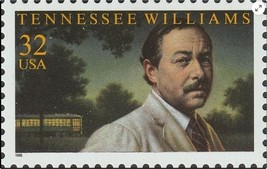 Tennessee Williams - 1995 - 32c single stamp - mint never hinged Scott# 3002 - $1.10