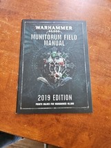 Warhammer 40k Munitorum Field Manual 2019 Edition - $9.90