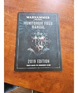 Warhammer 40k Munitorum Field Manual 2019 Edition - $188.17 MXN