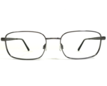 Flexon Eyeglasses Frames COLLINS 600 033 Gunmetal Gray Rectangular 53-18... - £47.93 GBP