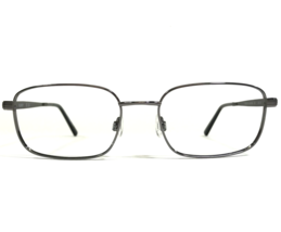 Flexon Eyeglasses Frames COLLINS 600 033 Gunmetal Gray Rectangular 53-18-140 - £47.70 GBP
