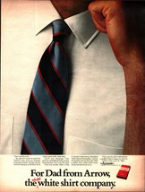 Vintage advertising print ad FASHION Men Shirt Arrow for dad from arrow 1969 c3 - £21.70 GBP
