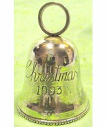 Vintage International Silver Co. Plated &quot;Christmas 1993&quot; Bell  - €16,46 EUR