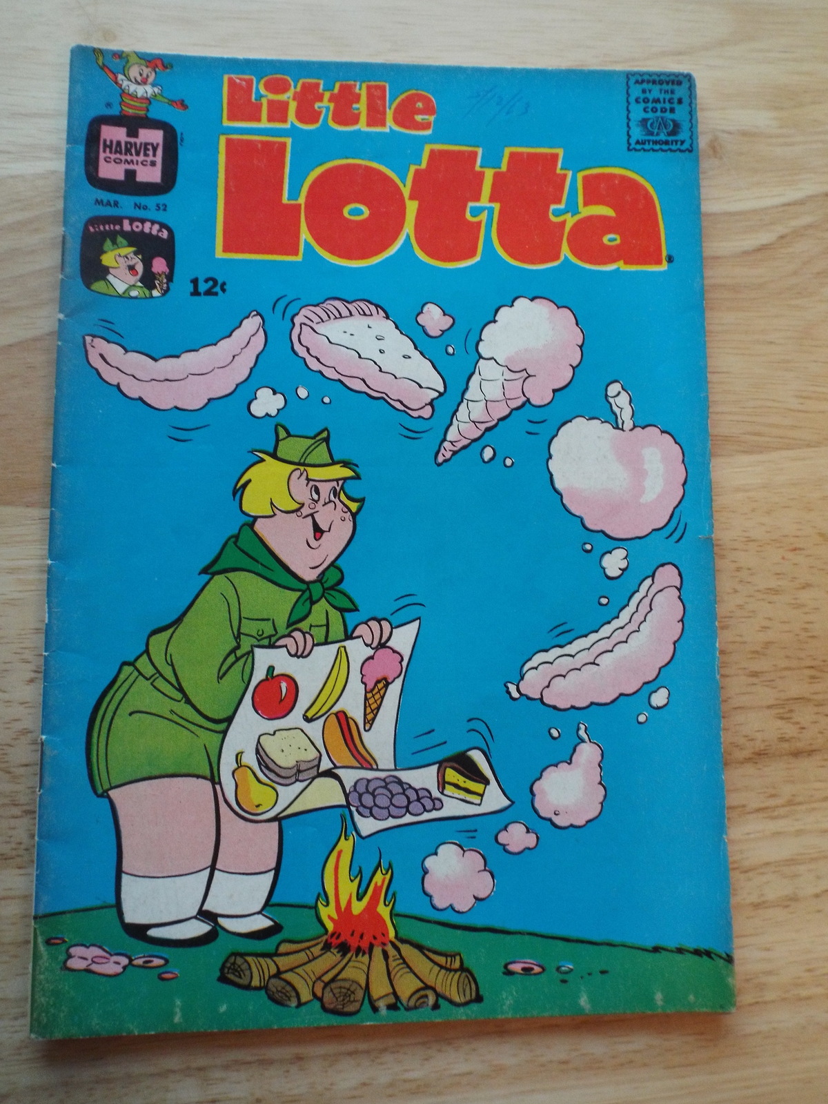 Primary image for Vintage 1964 Little Lotta #52 Harvey Comic Book Silver Age 