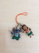 Disney toy figure model Lilo and Stitch Keychain. Hawaii Theme. pretty, RARE NEW - £19.80 GBP