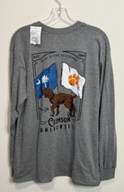 Clemson Tigers Shirt Adult Large Gray Best Is The Standard Dog Football ... - $27.71