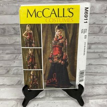 McCalls M6911 Corset Dress/Skirt Halloween Cosplay Costume Sewing Pattern - $26.85