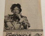 The Chronicle Tv Guide Print Ad  Sci-Fi Series TPA15 - £4.74 GBP
