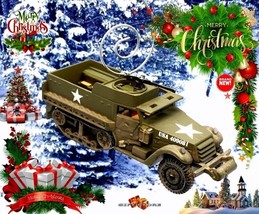  Great Gift Christmas Ornament Half Track M3 Usmc Armored Personnel Carrier - £27.01 GBP