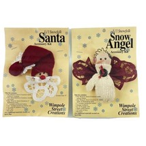 Wimpole Street Creations Santa Angel Accessory Pin Li’l Snowfolk Christm... - $14.45