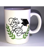 This Girl Can 4 1/4”H x 3 1/2”W Oversized Coffee Mug Cup-NEW-SHIPS N 24 HRS - £7.79 GBP