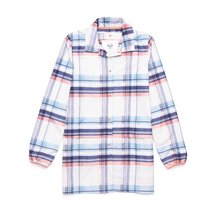 New Herschel Voyager Long Plaid Coach Jacket  SMALL - £32.84 GBP