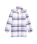 New Herschel Voyager Long Plaid Coach Jacket  SMALL - £32.84 GBP