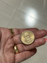 2010 P - Abraham Lincoln  Presidential Golden Dollar Coin US 1$ Decent C... - £8.31 GBP
