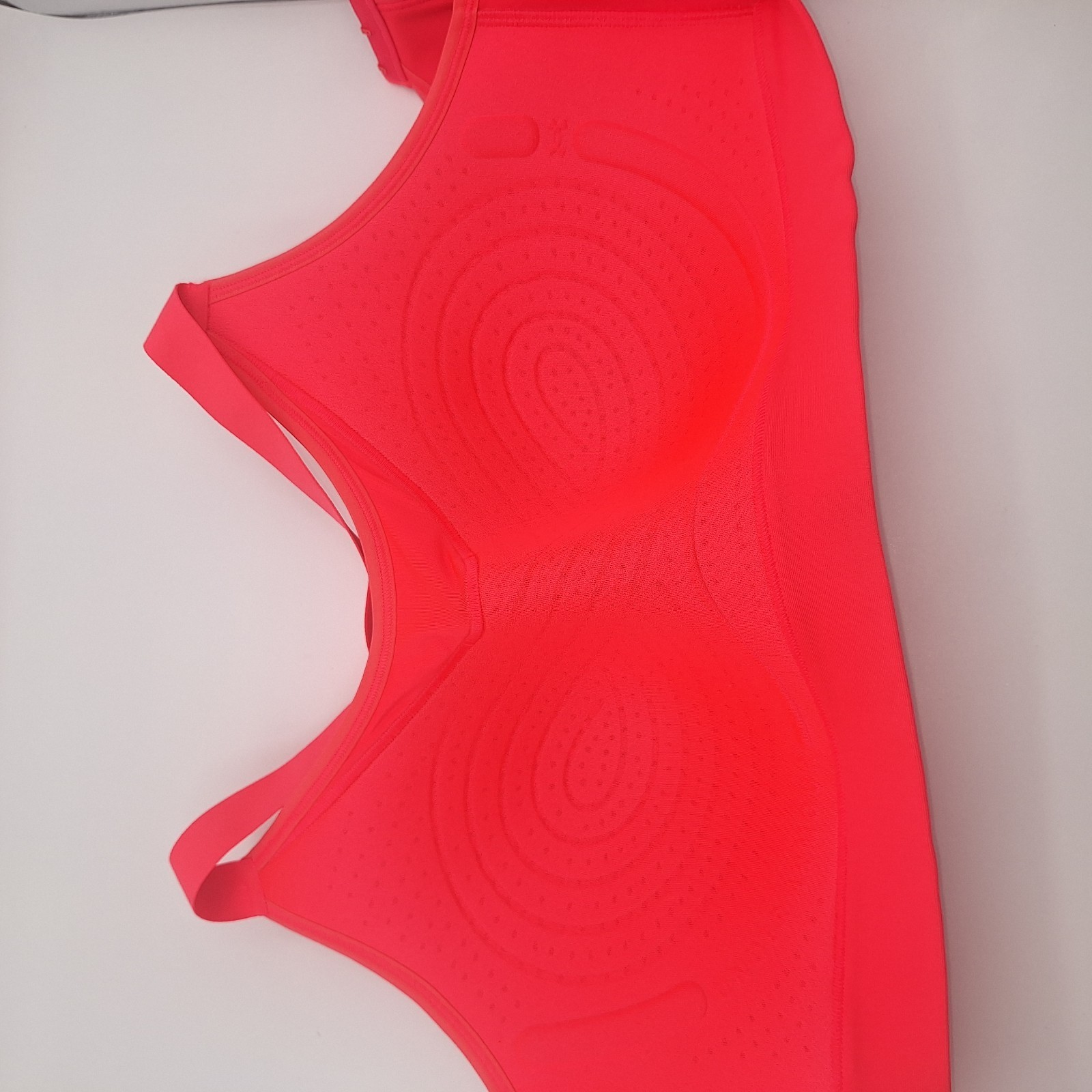 Under Armour UA Continuum High Support Sports Bra Sz 1X 1376358 Coral Print $70 Item image 12