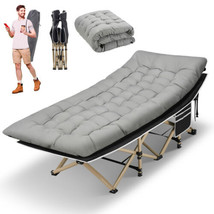 HABUTWAY Camping Cots for Adults with 600lbs Load Capacity, Folding Camp... - $255.56