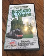 World&#39;s Greatest Train Ride VHS Video SCOTLAND &amp; WALES Clamshell Ships N... - £38.60 GBP