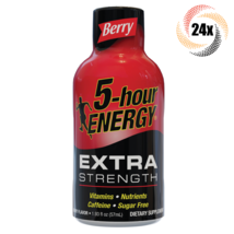 24x Bottles 5 Hour Energy Extra Berry | Sugar Free | 1.93oz | Fast Shipping - $67.20