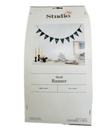 Studio 3B Gree/Black Skull Banner 72 Inc Long-Bed Bath &amp; Beyond - €16,10 EUR