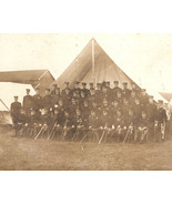 Niantic Connecticut National Guard 3rd Regiment Officers Army 1905 RPPC ... - £58.10 GBP