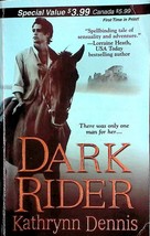 Dark Rider by Kathrynn Dennis / 2007 Zebra Historical Romance Paperback - £0.88 GBP