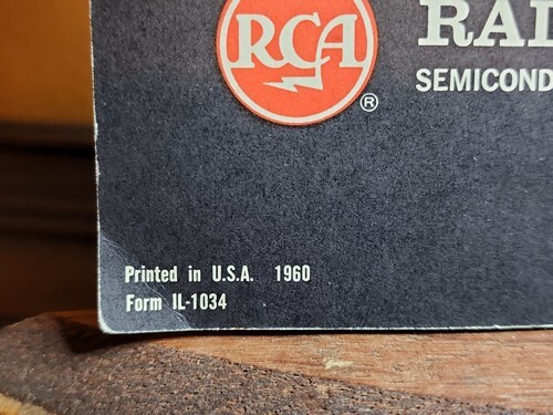 VTG 1959 RCA Practical Transistor Circuits For the Hobbyist & Experimenter 2N307 Item image 4
