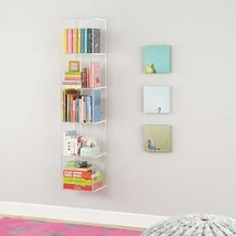 Acrylic bin type bookcase, Acrylic shelves - $299.00