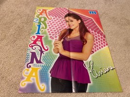 Justin Bieber Ariana Grande teen magazine poster clipping M  Umbrella te... - $4.75