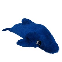 National Prize and Toy Blue White Dolphin Plush Stuffed Animal 13&quot; - £16.67 GBP